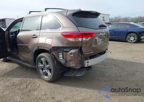 2018 Toyota Highlander Limited Platinum z USA, uszkodzony, nr VIN 5TDDZRFH5JS880216
